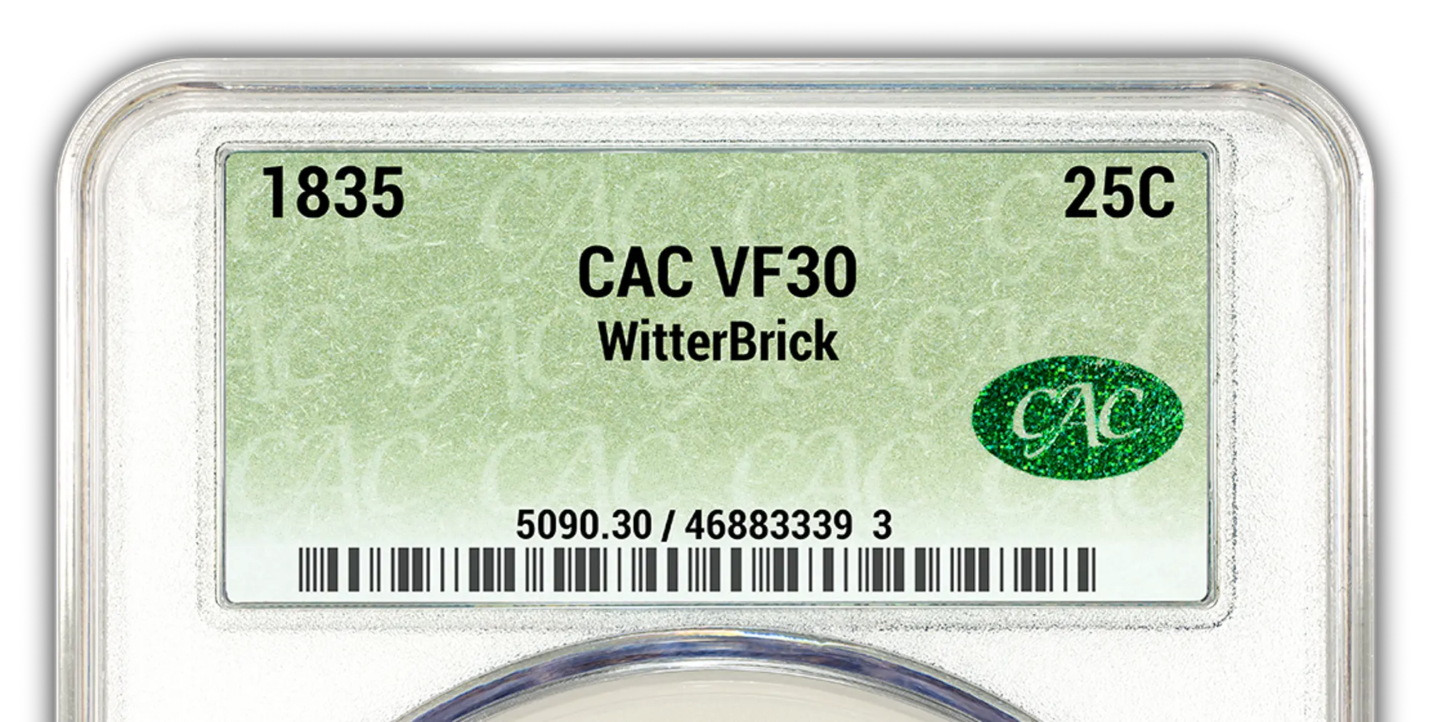 WitterBrick Metallic Green Label